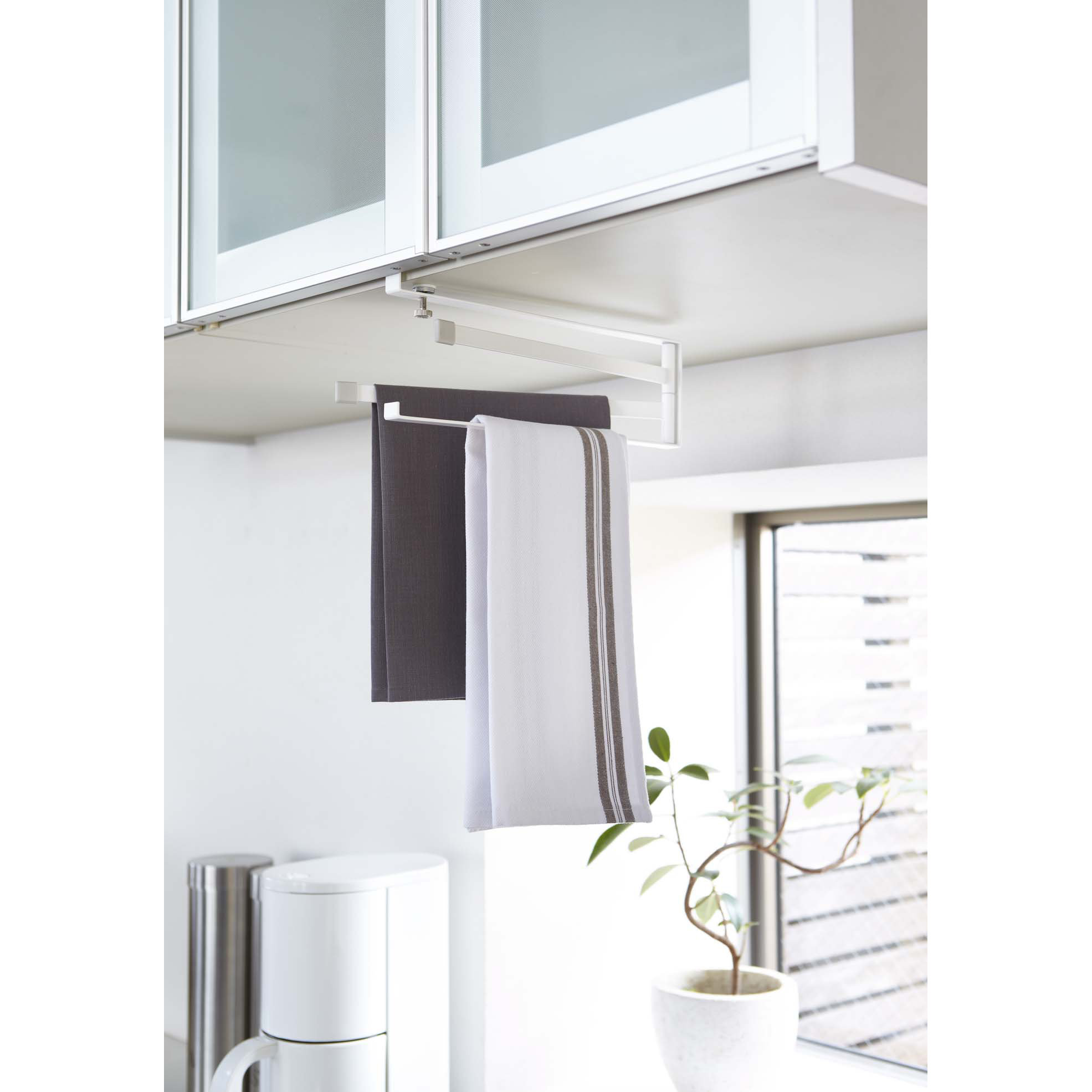 Yamazaki USA Plate Under Shelf Dish Towel Rack & Reviews Wayfair